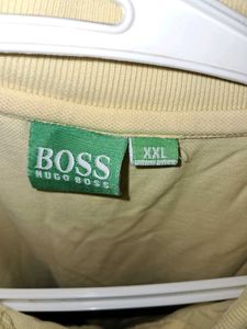 BOSS Yellow Polo Shirt