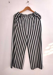 Black & White Pallazo Pant