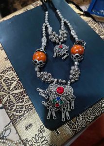 oxidised necklace