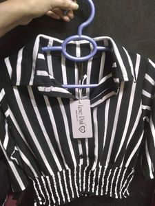 Love Pink Striped Blouse