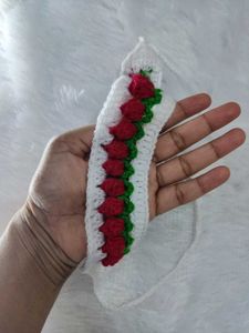 Crochet Tulip hairbands