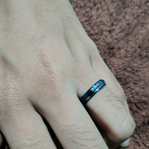 Blue Silver Ring....