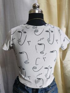 Forever 21 Fitted Ribbed Tshirt