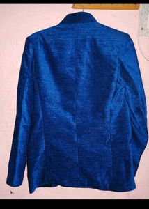 Stylish Blue Bandhgala Jacket