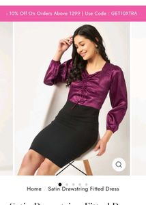 Elegant Two-Tone Dress
