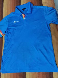 Bando Men Blue Casual Polo Tshirt