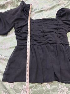 Myntra Black Top