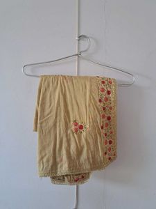 3 Pc Stitched Kurta Set With Salwar