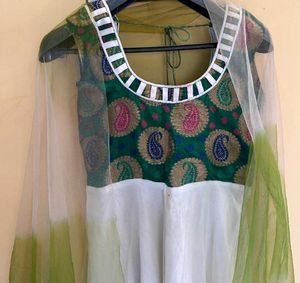Beautiful Anarkali Suit &amp; Dupatta