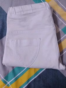 Beige Slim Fit Jeans