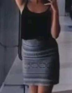 Self Stitched Bodycon Stretchable Skirt