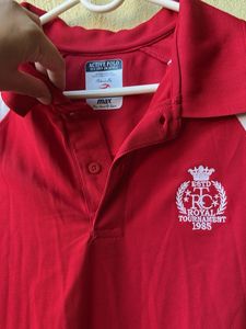 Brand New Red Max Polo TShirt for men😍
