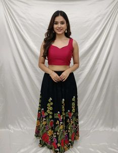 Floral Lehenga Choli Set