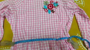 Pure Cotton Frock (13 To 14 Years Girls)