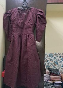 New* party Dress maroon