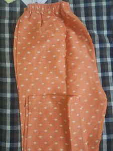 Cotton Print Pants