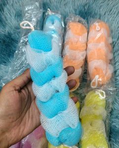 Colorful Loofah Body Scrubbers (8pc Set)