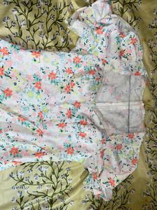 A Floral Bodycon Dress