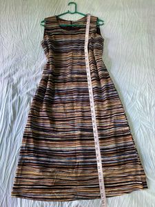 Striped Midi Dress 32/34