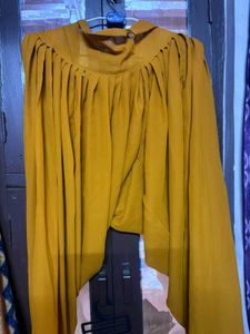 Mustard Kurta Set