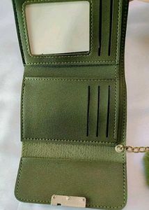 Olive Colour Wallet NEW