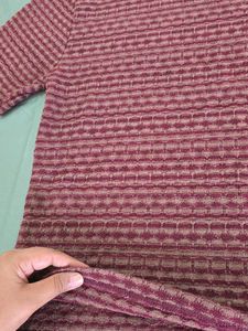 ZARA Textured Jacquard Top