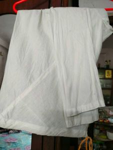Cream Printed Nice Kurti And Pant Sets.