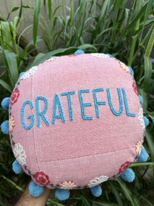 Filled Cushion Beads Work Embroidery High Quality.