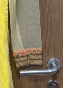 Yellow Anarkali