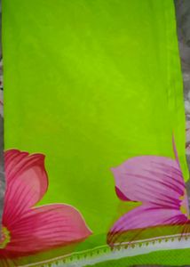 Floral Soft Saree❤️