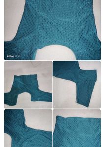 Sea Blue Colour Blouse