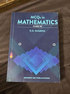 Class 12th RD Sharma (MCQ Version)