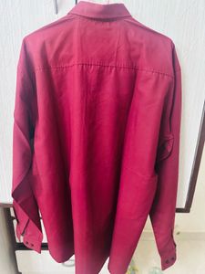 Maroon Casual Shirt