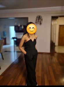 H&amp;M Black Party Jumpsuit XXS