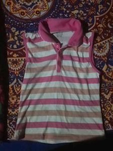 Striped Sleeveless Top