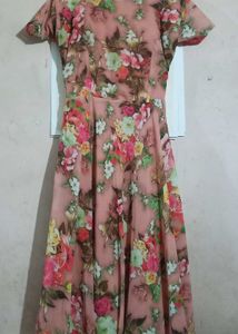 Floral Print Maxi Dress