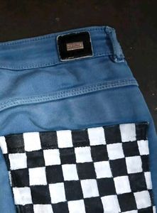 Light Wash Bell Bottom Jeans