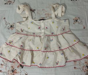 Floral Ruffle Tank Top