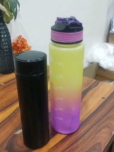 Thermos  And Motivational Bottle