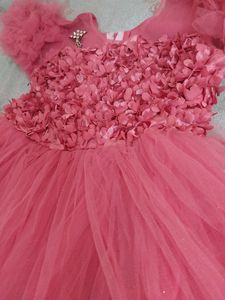 Baby Pink Girls Frock