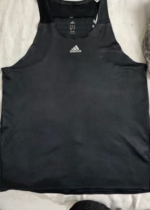 Adidas Black Athletic Tank Top