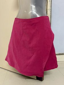 Newme Branded Wrapup Mini Skirt