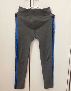 Off-White Gray Sports Wear Leggings