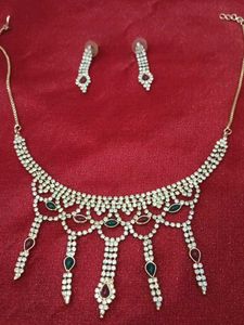 Necklace With Earing