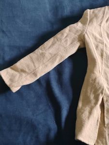 Puff Shoulder cream Blazer Vintage Style