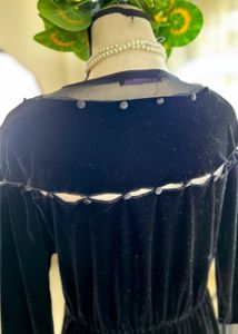 Korean Velvet Dress