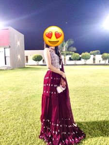Purple Lehenga Choli