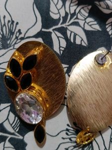 Western Kundan Earring