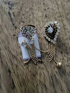 Jewellery Set With Finger ring