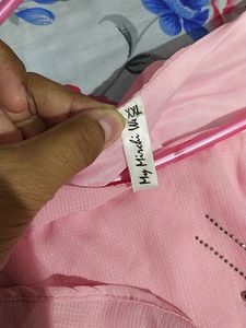 Plus Size Fancy Partywear Top- Inside Lining Attac